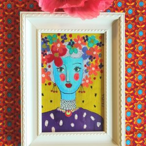 Portret Artwork Frida Kahlo