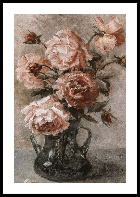 Gallerix Poster Rosen in Vase By Elise Nees Von Esenbeck 